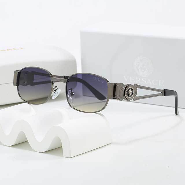 Oval Shape Retro Luxury Glasses