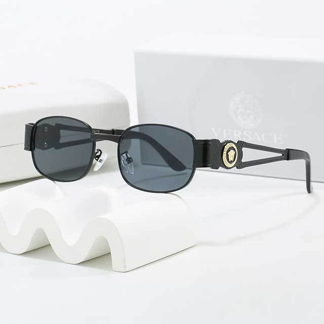 Oval Shape Retro Luxury Glasses