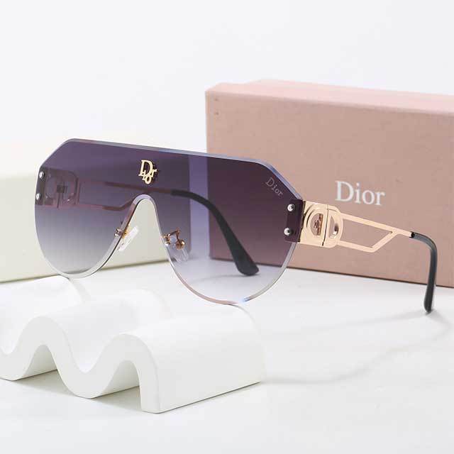 Large Size One Piece Luxury Sunglasses