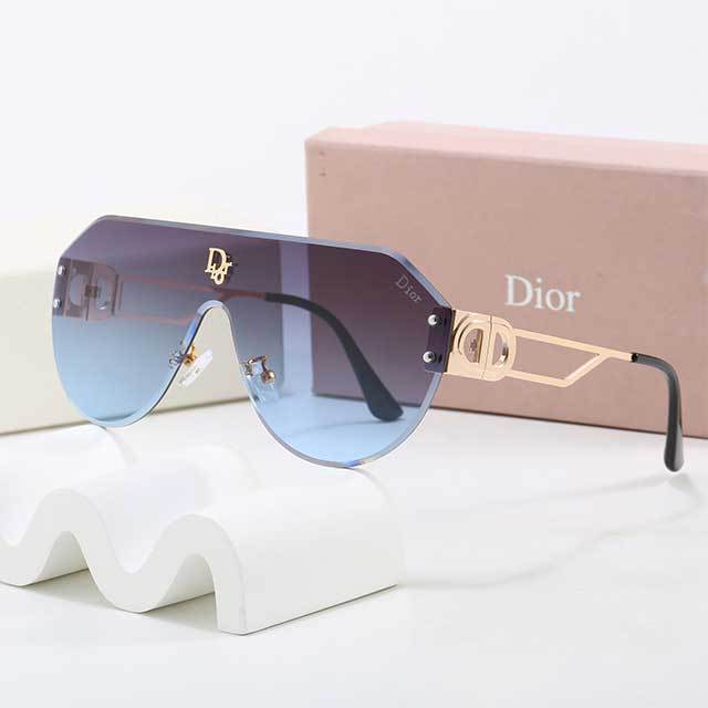 Large Size One Piece Luxury Sunglasses