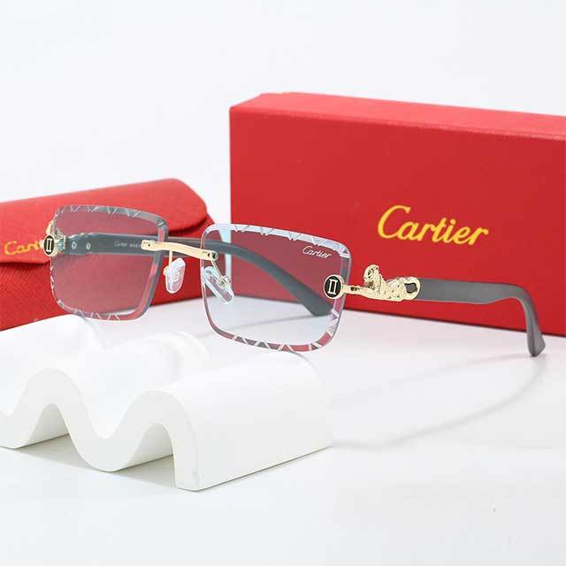 Rectangle Frameless Luxury Design Glasses