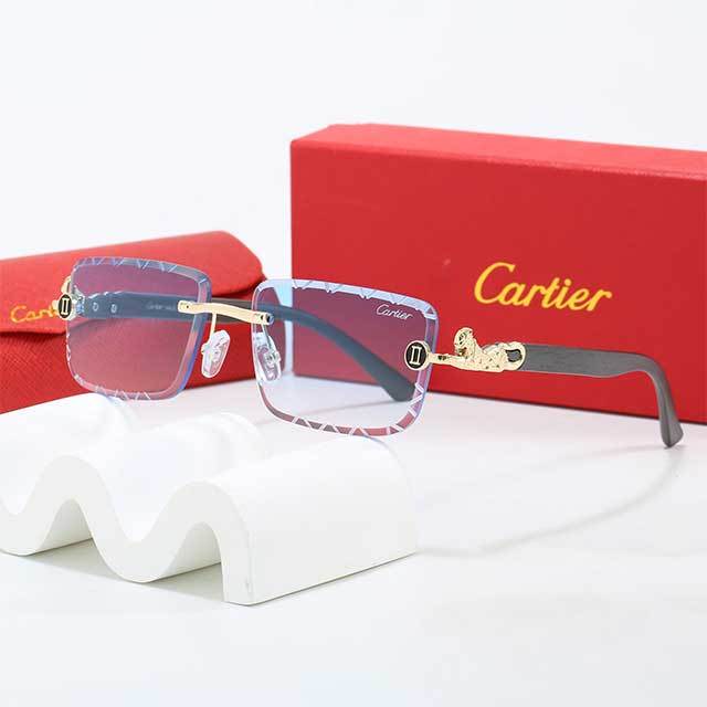 Rectangle Frameless Luxury Design Glasses