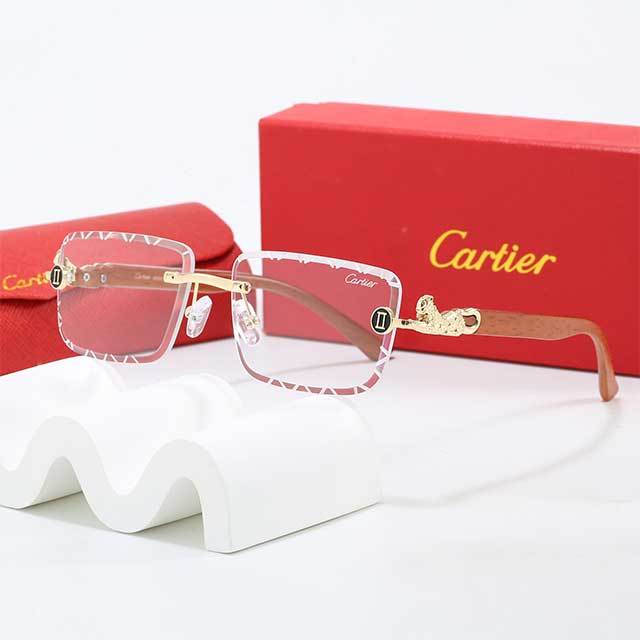 Rectangle Frameless Luxury Design Glasses