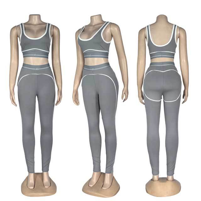 Tank Top Skinny Casual Jogging Suit