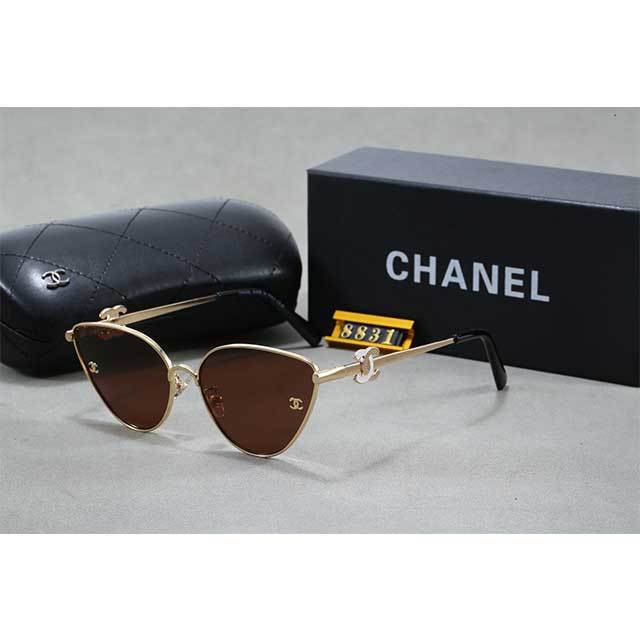 Cat Eye Metal Frame Luxury Glasses