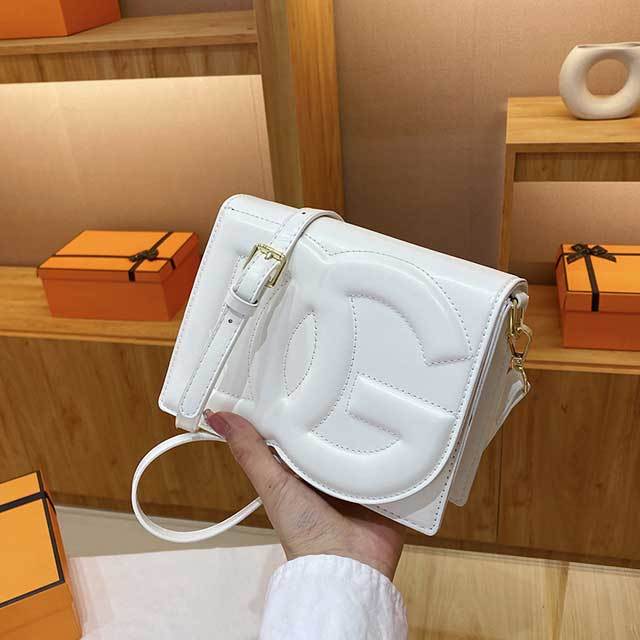 Fashion Logo Leather Women Crossbody Bag