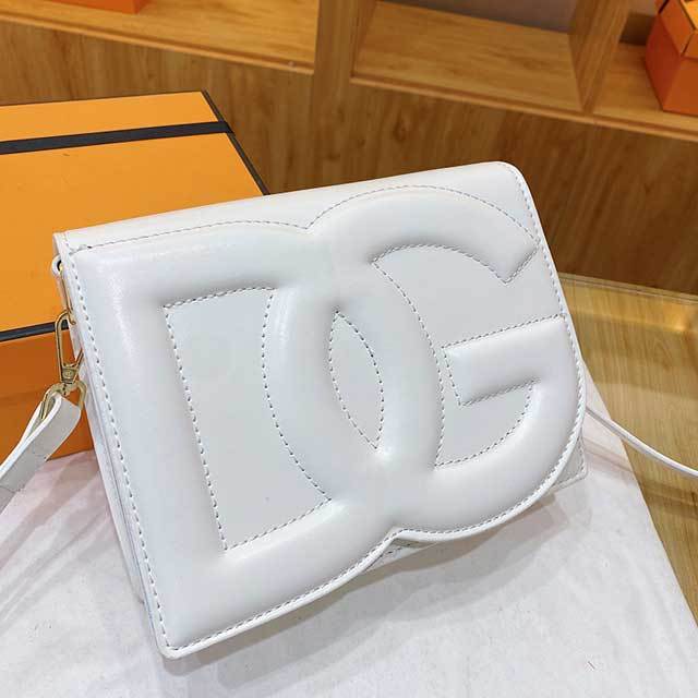 Fashion Logo Leather Women Crossbody Bag