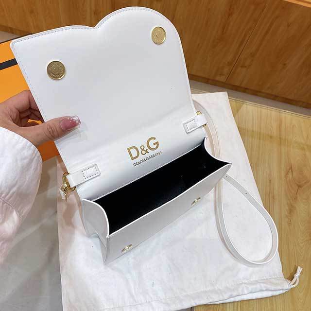 Fashion Logo Leather Women Crossbody Bag