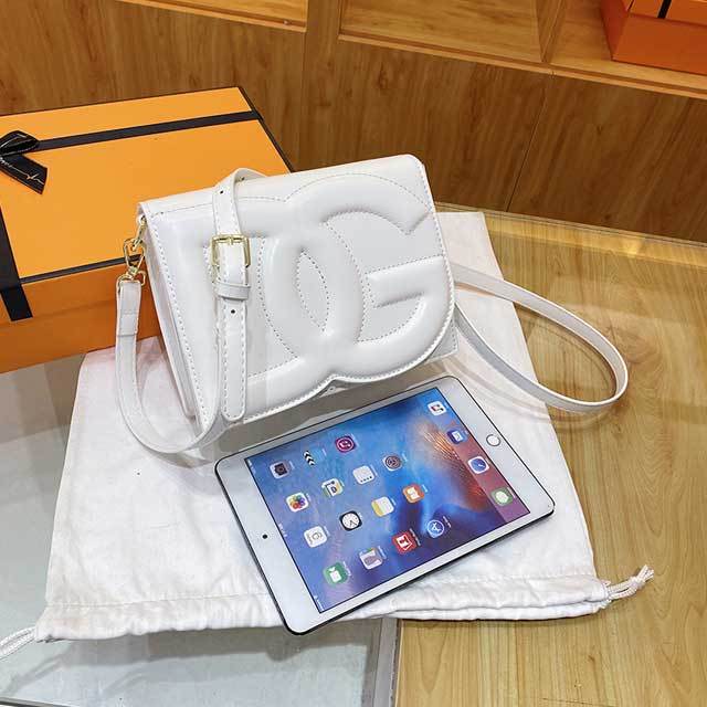 Fashion Logo Leather Women Crossbody Bag