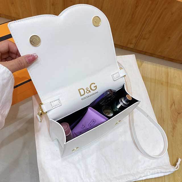 Fashion Logo Leather Women Crossbody Bag