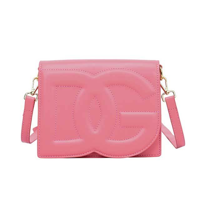 Fashion Logo Leather Women Crossbody Bag