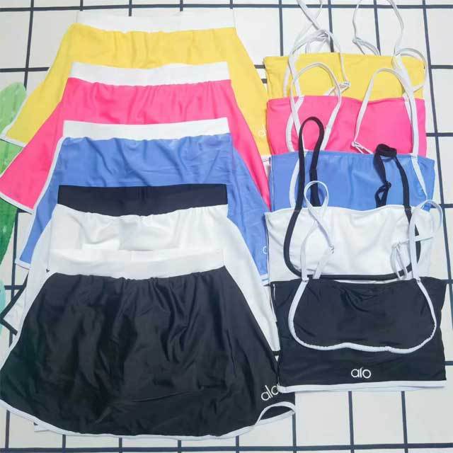 Fashion Women Tennis Skirt Set