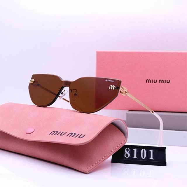 Cat Eye Shaped Frameless Retro Glasses