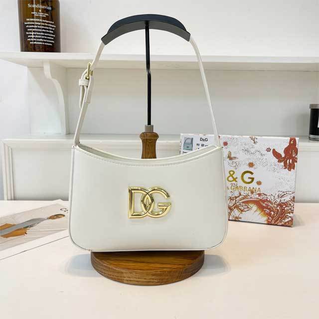 Fashion Metal Logo Women Leather Purses