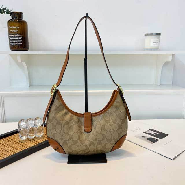 Printed Fashion Women Leather Underarm Bag