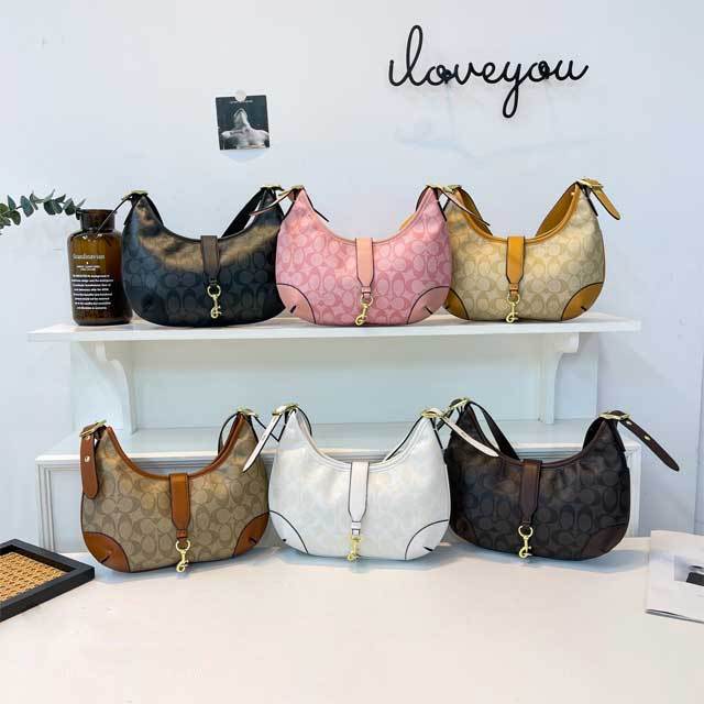 Printed Fashion Women Leather Underarm Bag