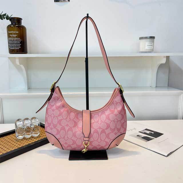 Printed Fashion Women Leather Underarm Bag