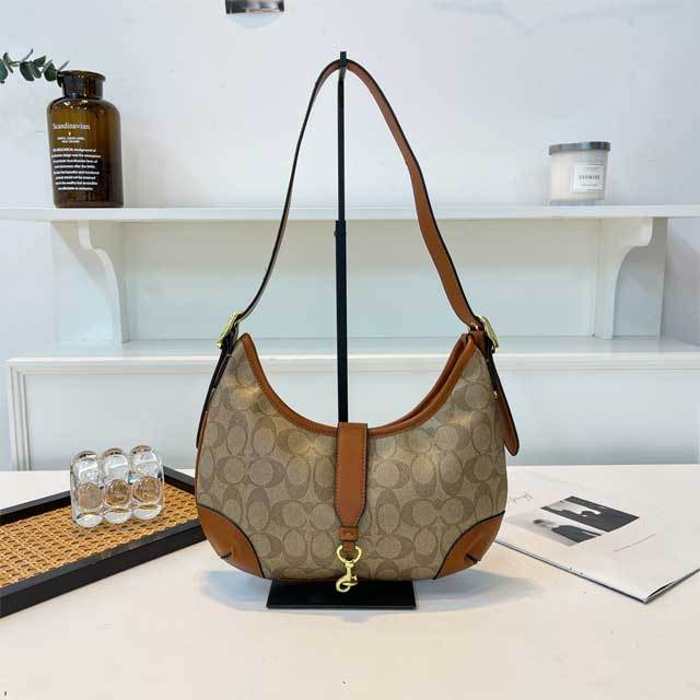 Printed Fashion Women Leather Underarm Bag