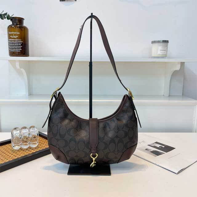 Printed Fashion Women Leather Underarm Bag