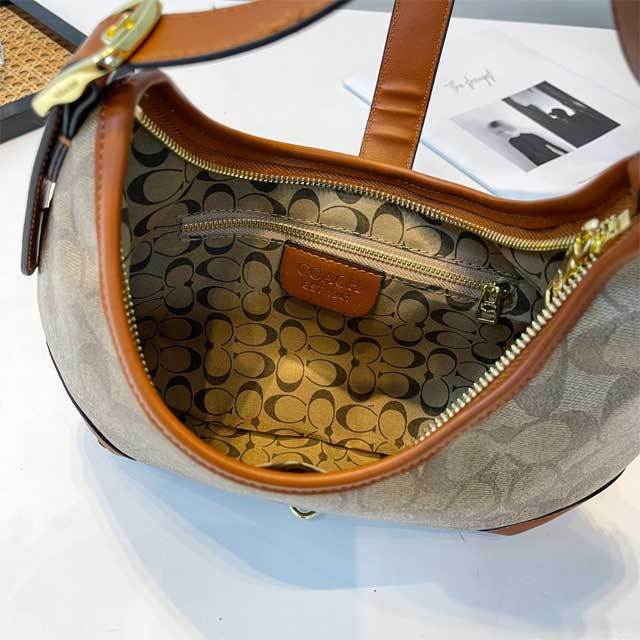 Printed Fashion Women Leather Underarm Bag
