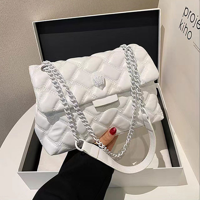 Classic Style Candy Color Chain Shoulder Bag