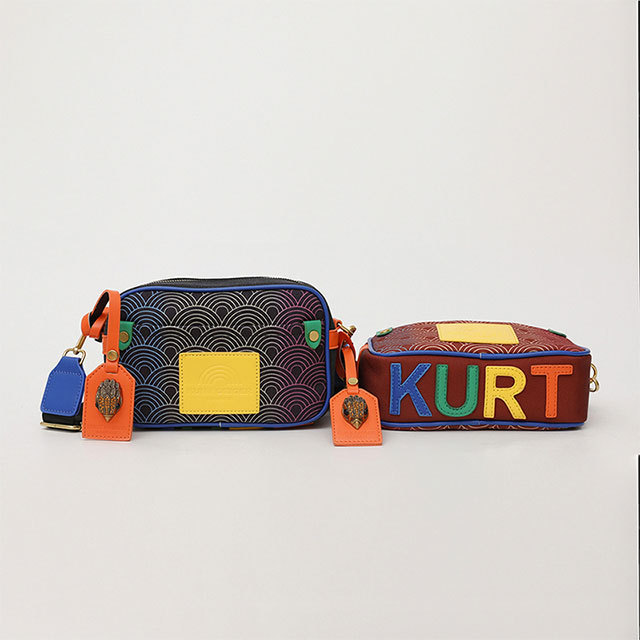 Gradient Color Printed Crossbody Shoulder Bag