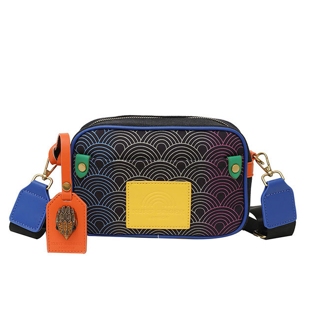 Gradient Color Printed Crossbody Shoulder Bag