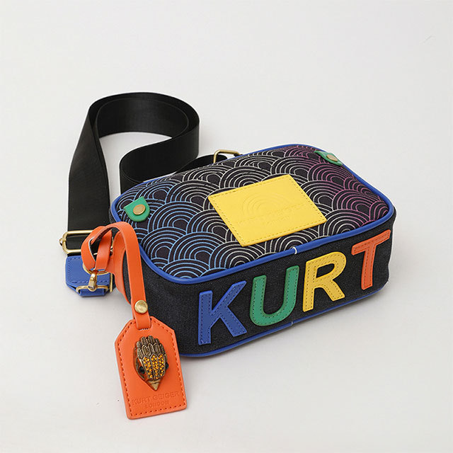 Gradient Color Printed Crossbody Shoulder Bag