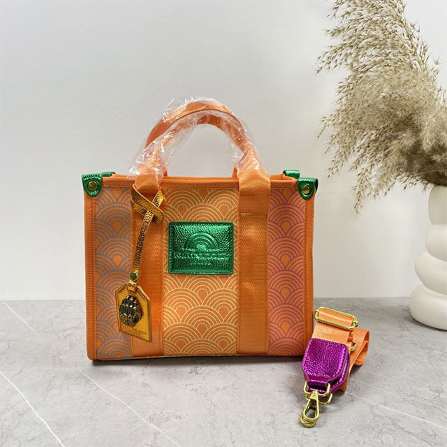 Gradient Colored Tote Hand Bag