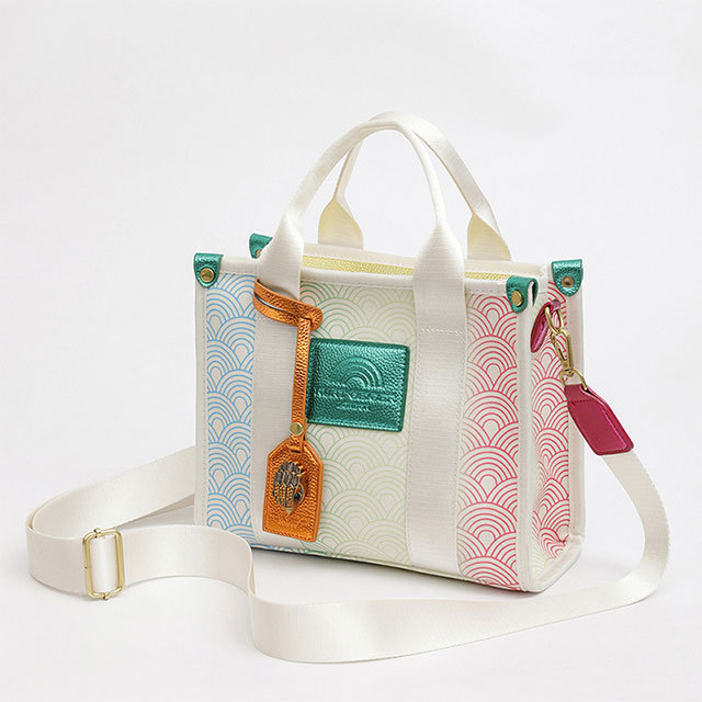 Gradient Colored Tote Hand Bag