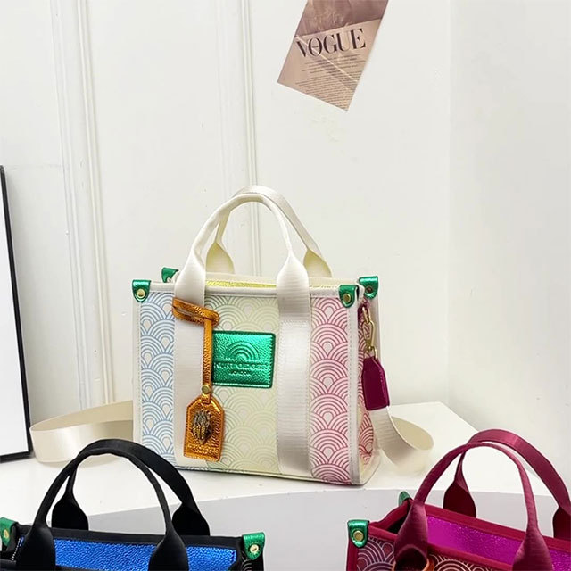 Gradient Colored Tote Hand Bag