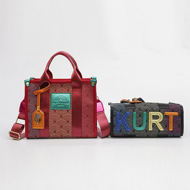 Gradient Colored Tote Hand Bag