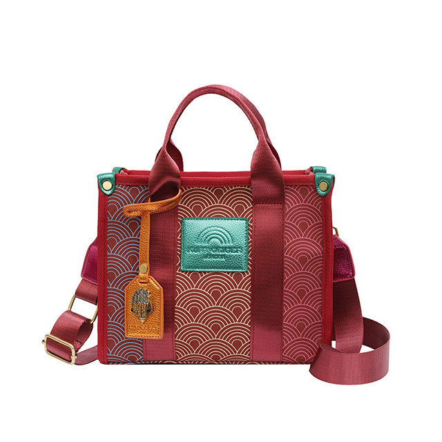 Gradient Colored Tote Hand Bag