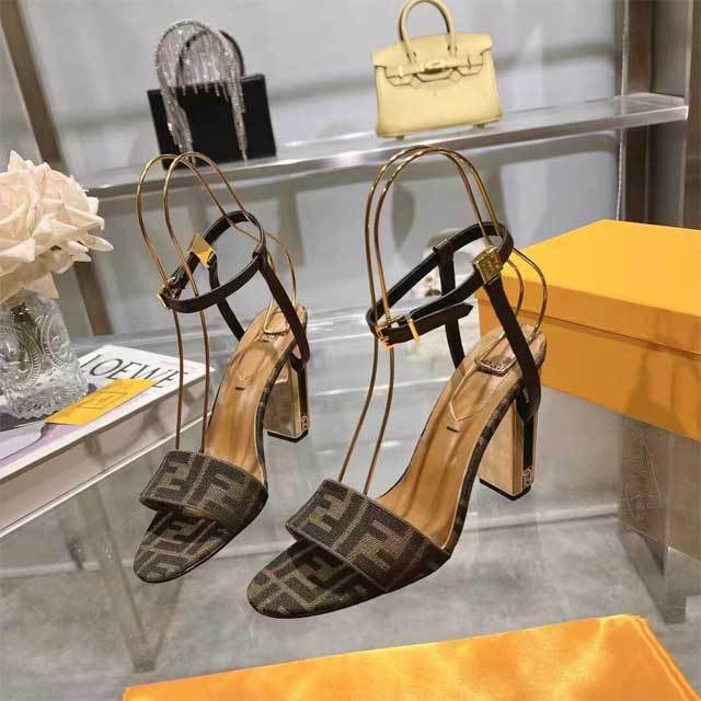 Ankle Strap Chunky Sandals