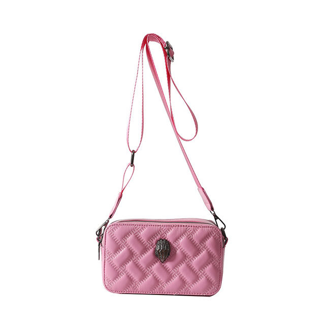 Candy Color Wide Straps Crossbody Bag