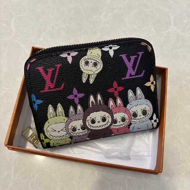 Labubu Fashion Leather Casual Wallet