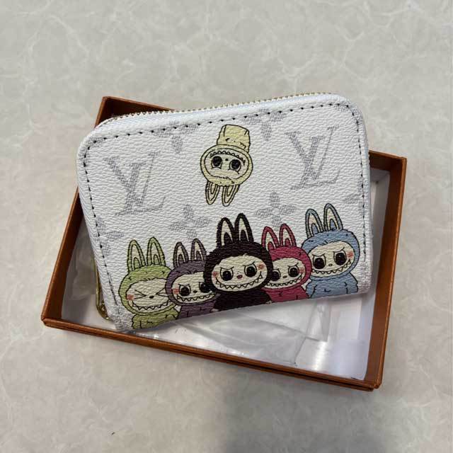 Labubu Fashion Leather Casual Wallet