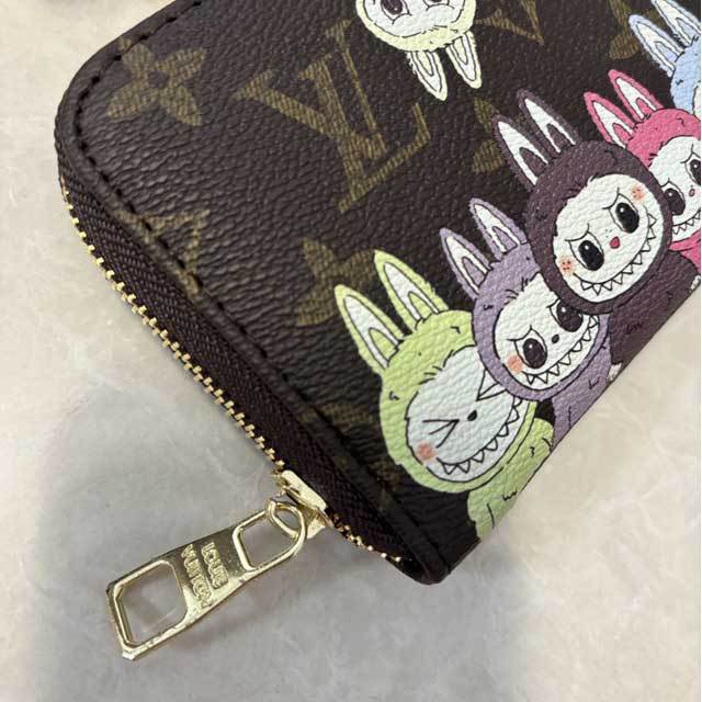Labubu Fashion Leather Casual Wallet
