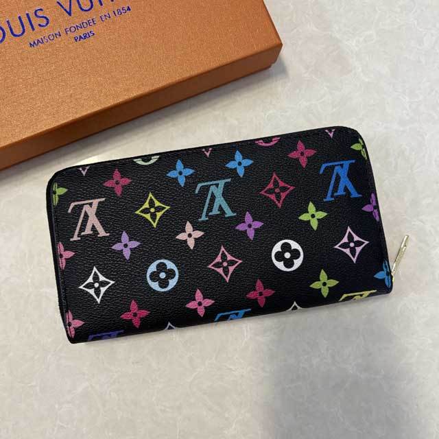 Labubu Fashion Leather Rectangular Wallet