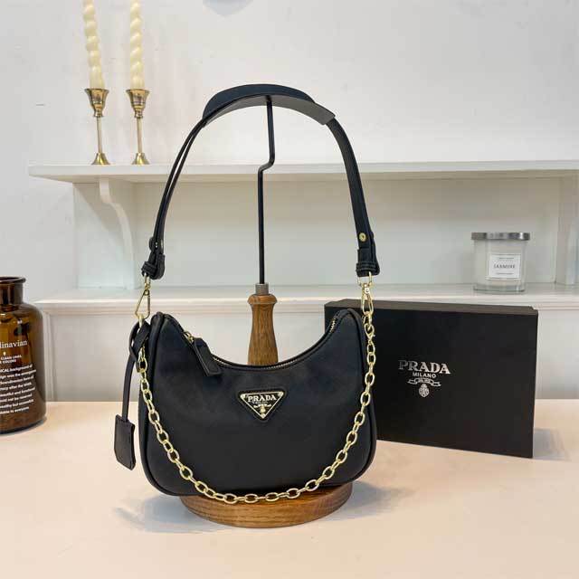 Fashion Leather Women Underarm Bag