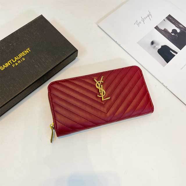 Zipper Leather Women Purses