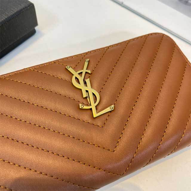 Zipper Leather Women Purses
