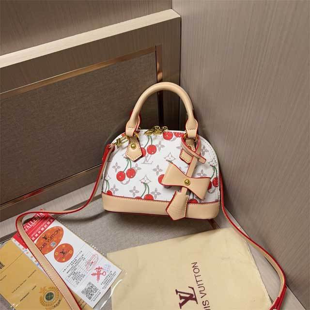 Cherry Print Fashion Women Crossbody Handbag