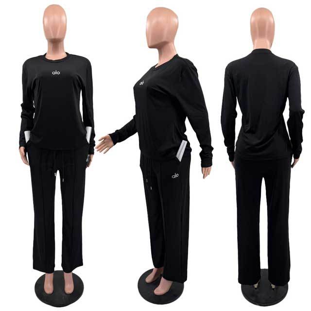 Embroidery Fashion Fall Pants Suit
