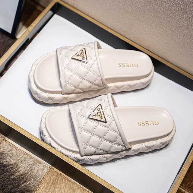 Casual Style Open Toe Platform Flats Shoes