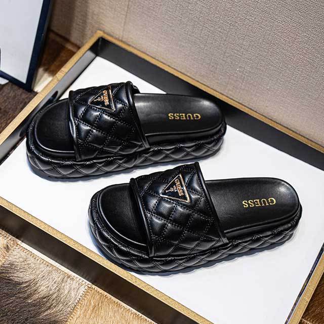 Casual Style Open Toe Platform Flats Shoes