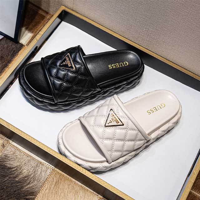 Casual Style Open Toe Platform Flats Shoes