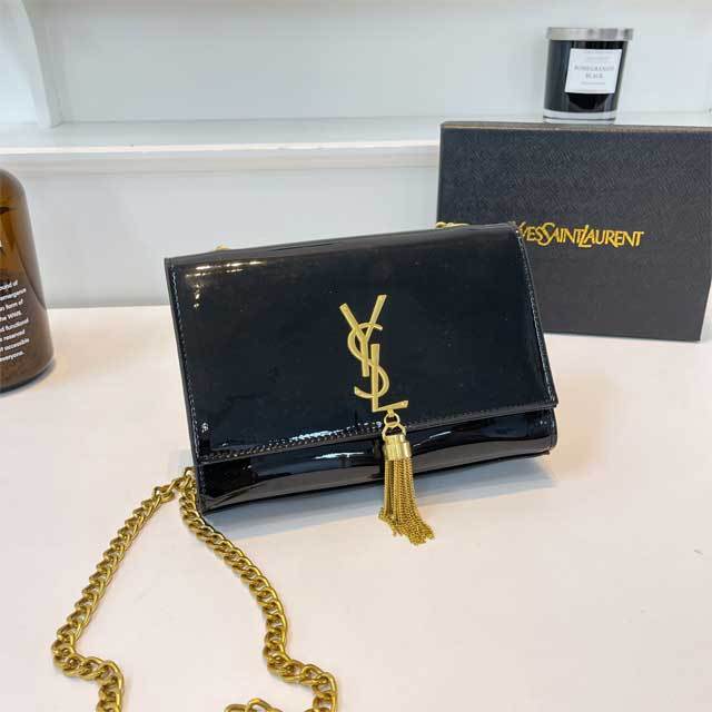 Chained Leather Fashion Women Messenger Bag