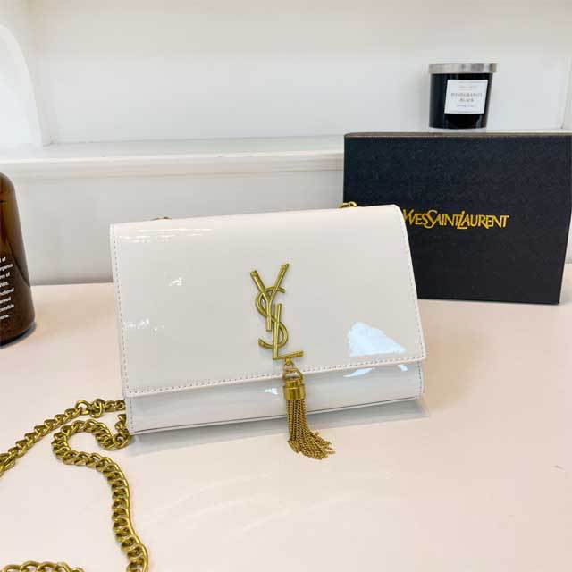 Chained Leather Fashion Women Messenger Bag