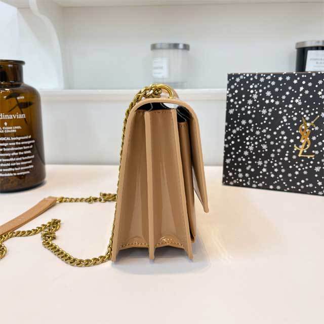 Shiny Leather Fashion Messenger Bag